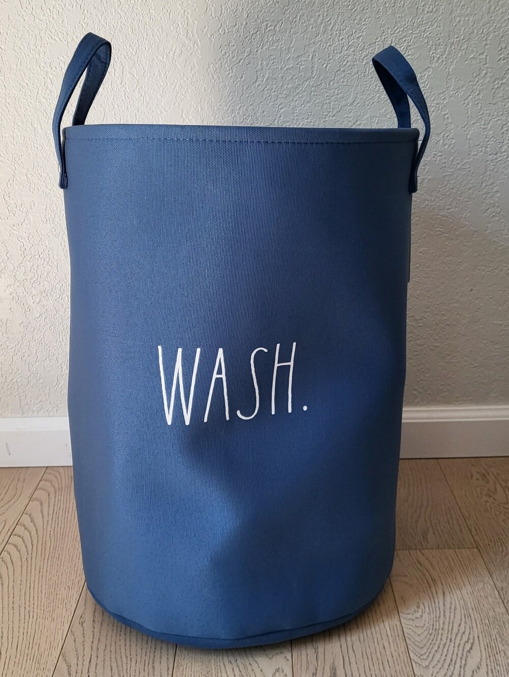 Rae Dunn WASH hamper laundry basket
